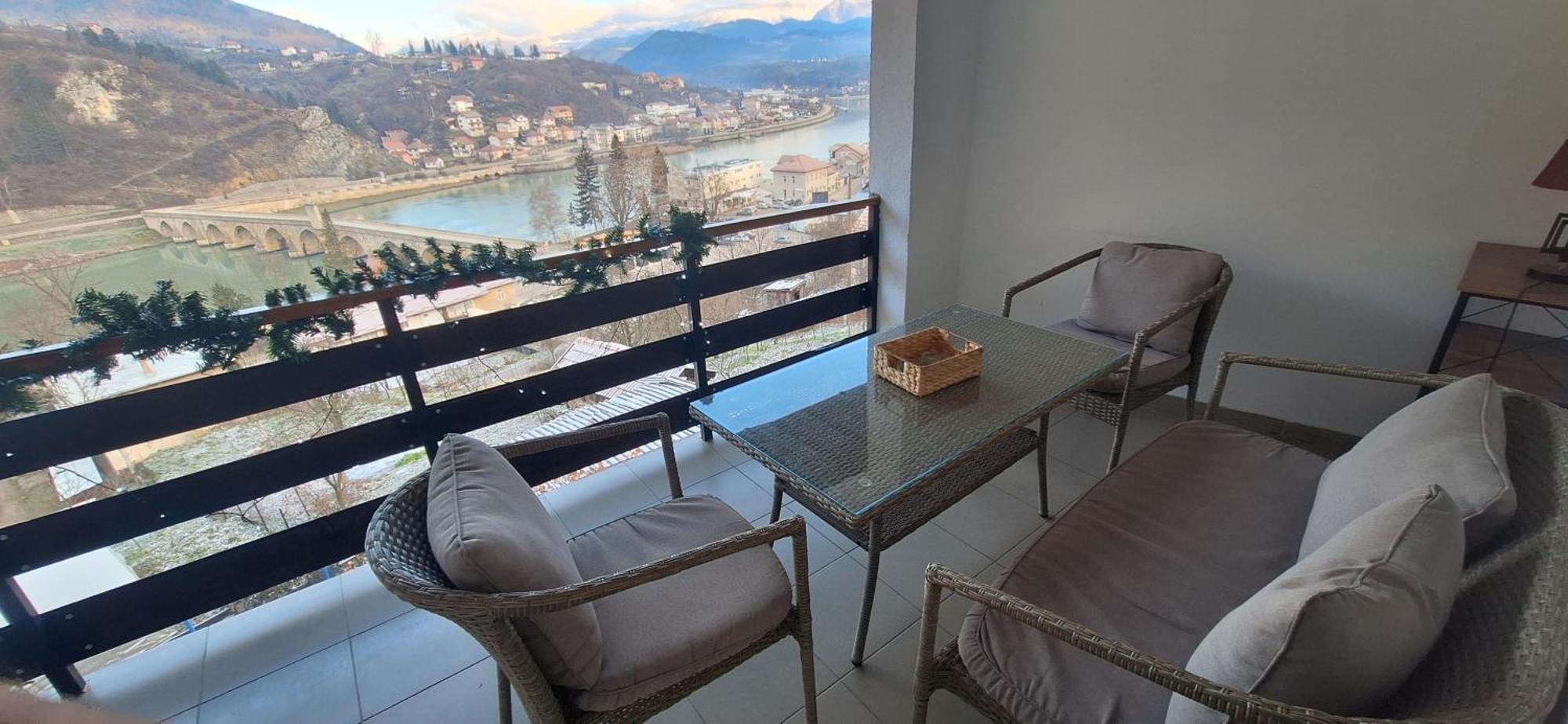 Apartman Dan & Noc Višegrad Esterno foto
